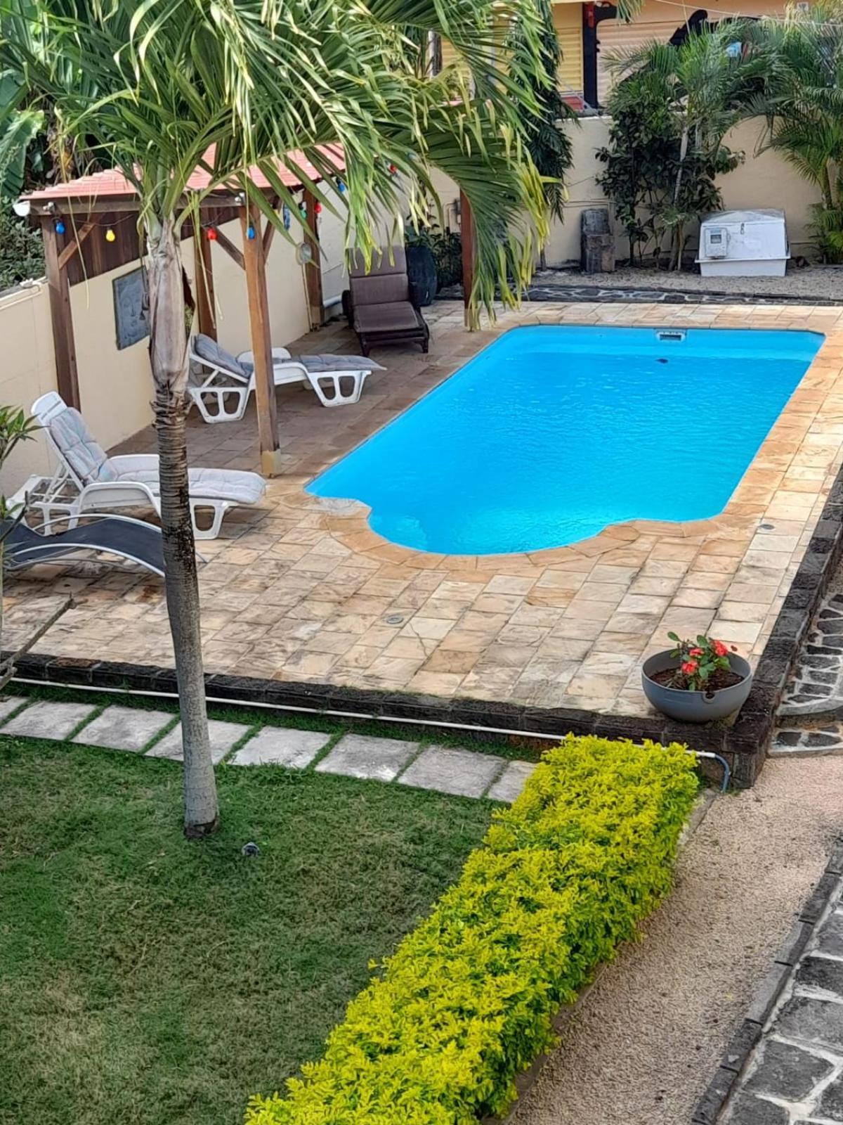 Villa Santa Avec Piscine Et Jardin Pointe aux Piments Dış mekan fotoğraf